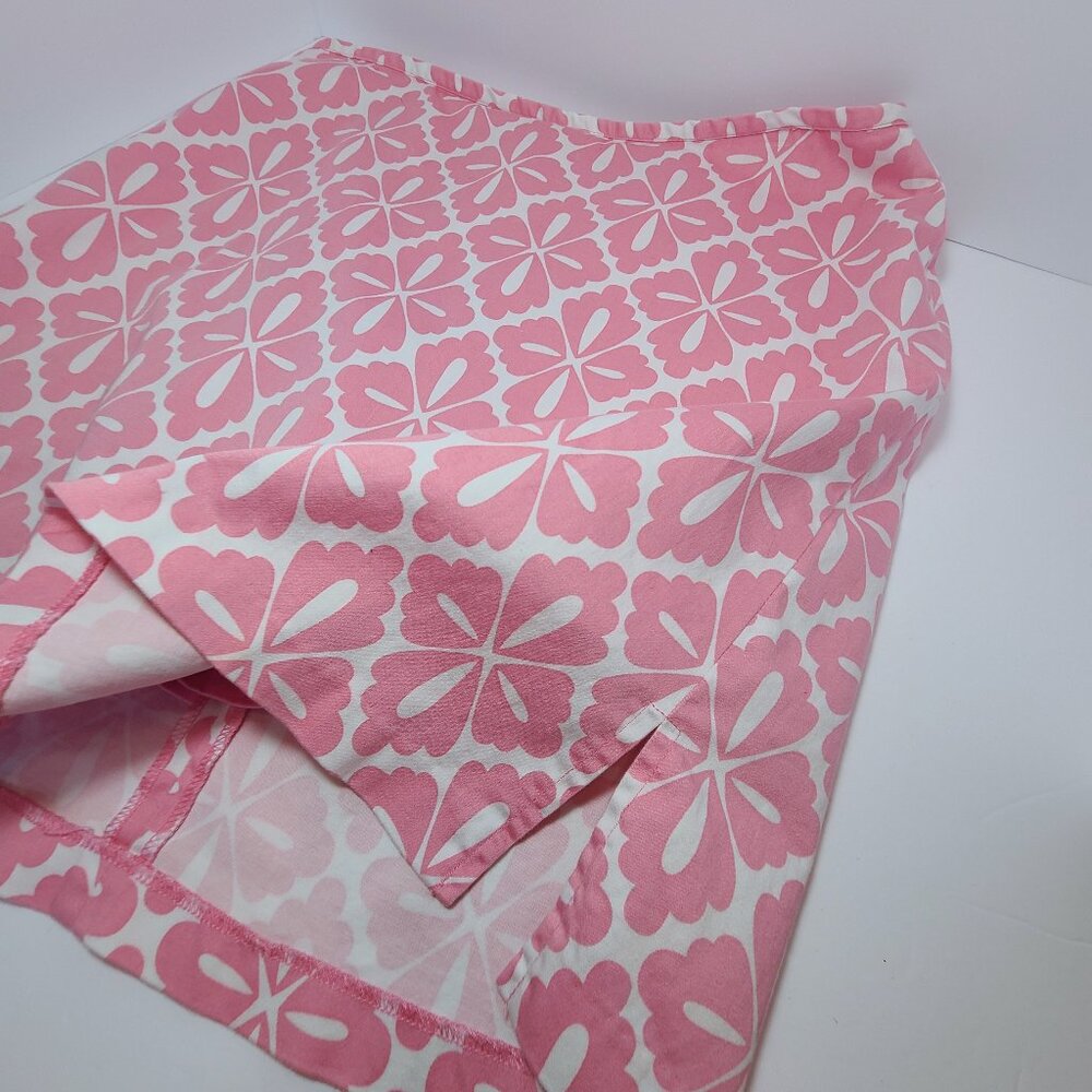 HBA Pink & White Geometric Print Skirt with Built-In Shorts – Size 10 - Picture 4 of 10